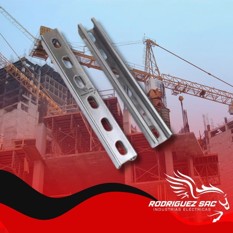 RIELES UNISTRUT RANURADO - INDUSTRIAS ELÉCTRICAS RODRIGUEZ SAC