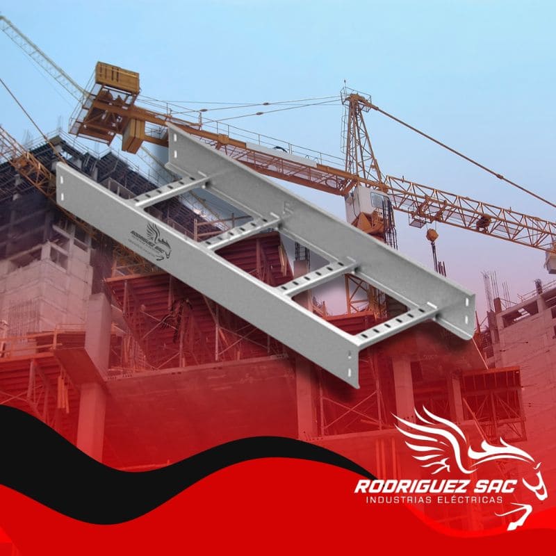 BANDEJA METÁLICA PORTACABLE ESCALERILLA - INDUSTRIAS ELÉCTRICAS RODRIGUEZ SAC