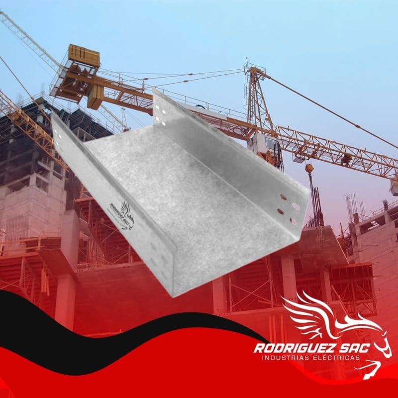 BANDEJA METÁLICA PORTACABLE LISA - INDUSTRIAS ELÉCTRICAS RODRIGUEZ SAC