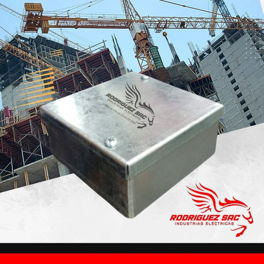 CAJA DE PASE HERMÉTICA 200X200X100 - INDUSTRIAS ELÉCTRICAS RODRIGUEZ SAC