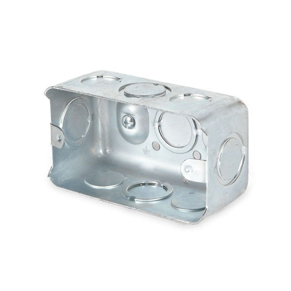 CAJA DE PASE RECTANGULAR COMERCIAL  55X100X40 - INDUSTRIAS ELÉCTRICAS RODRIGUEZ SAC