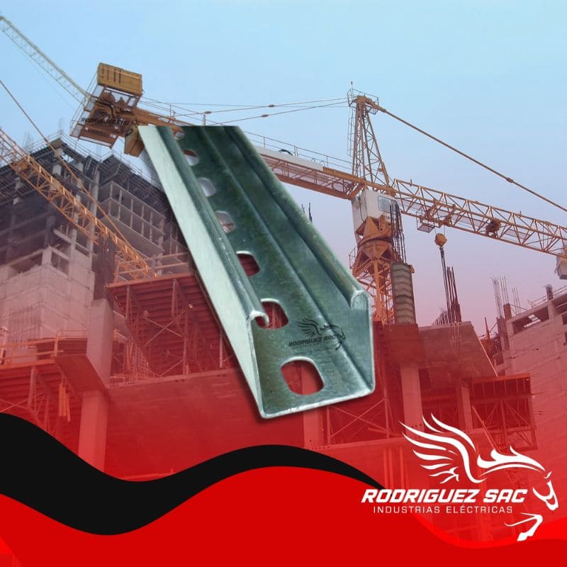 RIELES UNISTRUT RANURADO - INDUSTRIAS ELÉCTRICAS RODRIGUEZ SAC